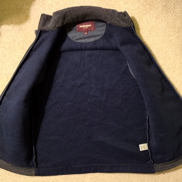 Johnston& Murphy Quilted Charcoal/Navy Vest - Picture 3 of 6